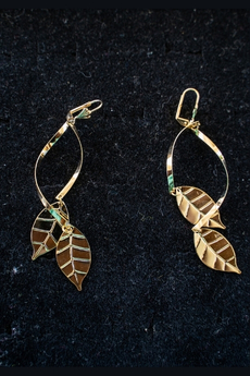 Leafing it Drop Earrings